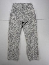 Lululemon Womens 4 Black Textured High Rise Leggings 25