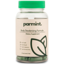 Parmint Whole Body Deodorizing Supplement Internal Freshness Vegan 30 Capsules picture