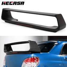 HECASA Trunk Spoiler Wing W/Brake Light For Subaru Impreza WRX STI 2002-2007 picture