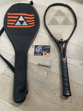 Vintage Fischer Midsize Superform Tuning Tennis Racquet 4 5/8 Cover And Tool picture