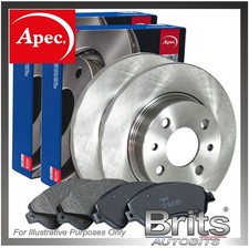 APEC Rear Brake Discs & Brake Pads Set For Audi A1 A1 Allstreet Seat Skoda VW picture