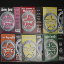 LEGEND KARAOKE CD+G 6 ROCK CLASSICS.ZEPPELIN,VAN HALEN,GUN' N ROSES,RED CHILLI+ picture