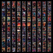 2023 Upper Deck Marvel Platinum Cover Variant Complete Set 100 Cards Collection picture