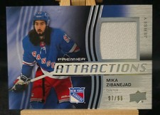 Mika Zibanejad /99 - 2023-24 Premier Hockey - Premier Attraction - Jersey Patch picture