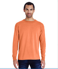 Mens ComfortWash by Hanes Long Sleeve Shirts picture