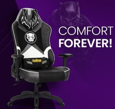 Marvel Black Panther (Wide Seat) Gaming Chair Extra Thick Padding[LIMITED STOCK] picture