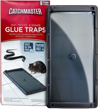 Catchmaster Rat & Mouse Glue Traps, Large Heavy Duty, Waterproof & Odorless picture