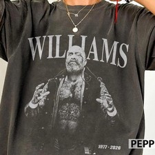 Andy Williams The Butcher Memorial Shirt Wrestling Tribute 1977 2026 picture