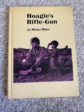 Vtg 1970 First Edition Hoagie's Rifle Gun Book by Miska Miles Little Brown EXC picture