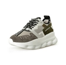 Versace Men's Suede & Leather 