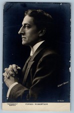 c1905 Forbes Robertson Actor Portrait Studio Gilbert Bacon RPPC Photo Postcard picture