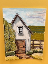 ACEO original landscape painting  picture