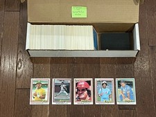 1981 Donruss Baseball Complete 605 Card Set NM-MT Rickey Ryan Raines RC & More picture