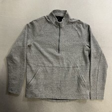Lululemon At-ease Half Zip Pullover Men’s Size Large Gray Heather picture