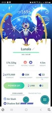 Lunala ( Special Moon Background✨️ ) Pokémon Trade✨️ GO  picture