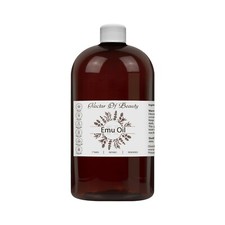 Emu oil Australia organic 7x Refined 100% Pure Top Grade A 16 oz Non Gmo Gluten picture