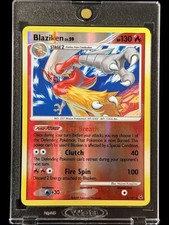 Blaziken REVERSE HOLO 3/127 PLATINUM POKEMON CARD picture