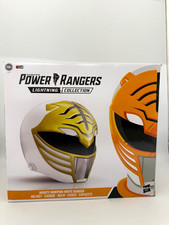 Hasbro Mighty Morphin Power Rangers Lightning Collection White Ranger Helmet picture