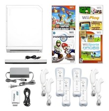 Nintendo Wii Console HD + Pick 1-4 Voomwa Remotes, Wii Sports, Mario & More picture