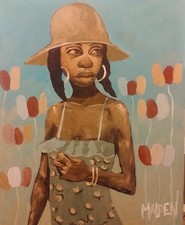In Her Own Season – Original 24x36 Oil Painting by Leonard Maiden picture