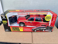 Vintage 1998 New Bright 1:16 Dodge Durango SLT Red Remote Control SUV Toy No 267 picture