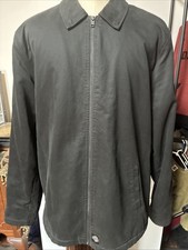 Harley-Davidson Men's Sherpa Lined Canvas Jacket Black Regular XL 97422-21VM EUC picture