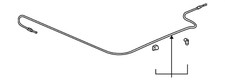 Genuine Honda Release Cable 74130-S84-A01 picture