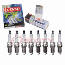 8 pc Denso Platinum TT Spark Plugs for 2001-2009 Toyota Sequoia 4.7L V8 ch picture