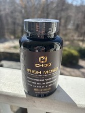 CHOQ Irish Moss Vegan Capsules 540 ct  this is a 6 Bottle LOT  New-sealed picture