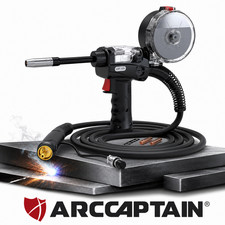 ARCCAPTAIN 5-Pin Spool Gun 150A for Aluminum Welding MIG205MP MIG205PRO MIG205DP picture