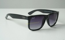Ray-Ban RB4165 601-8G Grey Gradient Lens Matte Black Frame Unisex Sunglasses 54 picture