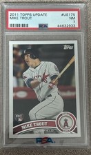 2011 Topps Update Series - Mike Trout #US175 (RC) PSA 7 Base Baseball picture