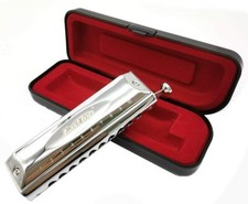 EASTTOP T10-40 10 Hole 40 Tones Chromatic Harmonica Pure Thick Key of C Beginner picture