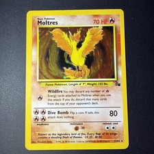 Moltres 12/62 Fossil Holo picture