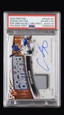 2026 Topps Pristine Popular Demand Shohei Ohtani Patch Auto /25 POP1 picture