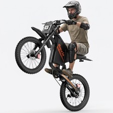 Bopzin Electric Dirt Bike for Adults 3000W 60V 35Ah 45MPH Electric Mountain Bike picture