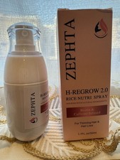 ZEPHTA H-REGROW 2.0 Rice Nutri Spray Biotin Caffeine Hair Loss 1.7 fl oz/50ml picture