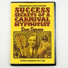 SUCCESS SECRETS of a CARNIVAL HYPNOTIST Stage Hypnosis Group Hypnotic Inductions picture