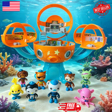 Octonauts Sound And Light Octopod Castle, Adventure Playset + 8 Figures Toys picture
