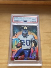 1999 Playoff #02 Barry Sanders Prestige SSD Run Record PSA 6. 77/90 picture
