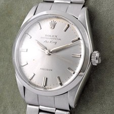 SWISS ROLEX OYSTER PERPETUAL AIR-KING 5500 1002 AUTOMATIC GENTS WATCH BRACELET picture