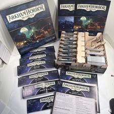 Arkham Horror Card Game Fantasy Flight 2016 Core + 8 Expansions & Insert picture