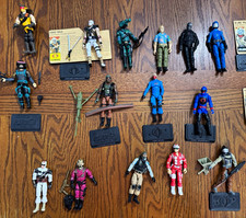 Hasbro G.I. Joe Mixed Lot Action Figures w/ Accessories Vehicle & File Cards picture