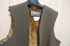 BARBOUR  - A295 SNAP IN LINER -MADE @UK - FOR BORDER, NORTHUMBRIA - 40 - VINTAGE picture