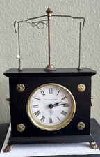 Vintage Horolovar Ignatz Flying Pendulum Clock 1960s  Untested Jerome & Co picture