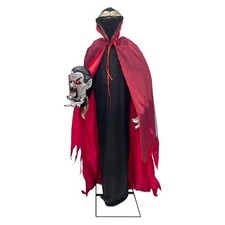 Haunted Hill Farm 5.9-Ft. Decapitated Vampire Holding Head Animatronic picture