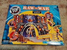 WWF Raw Is Was Entrance Stage Playset Sealed MIB Jakks Pacific 2001 Titan Tron picture