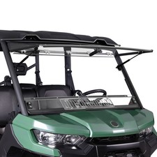3-IN-1 Flip Front Windshield for Can Am Defender HD 5 7 8 9 10 Max 2016-2026 picture
