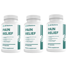 JB Restore Pain Relief Joint Function Support Supplement 30 Capsules Bundle of 3 picture