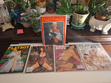 Play Boy Magazine Collection, Vintage, 5 Issues. Sealed Vtg. But New picture